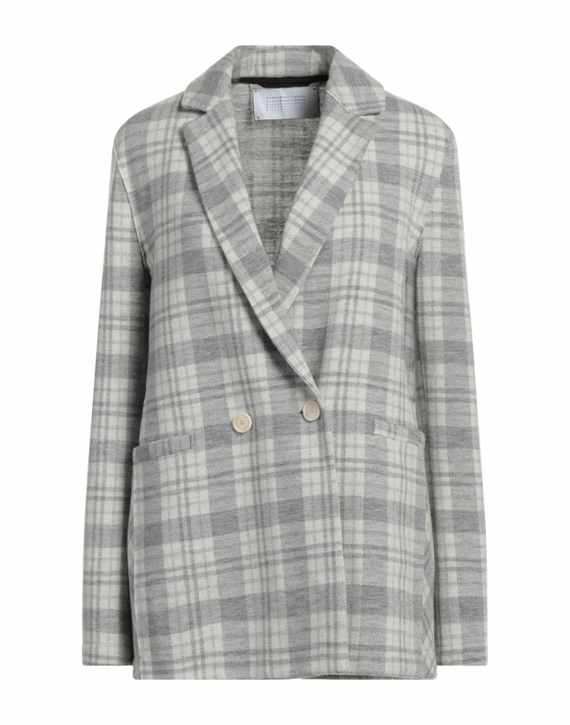 Photo: Harris Wharf London Womens Blazer Light in Grey
