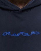 ølåf Wavy Drift Hoodie Blue Hoodies