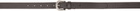 Dunst Brown D-Buckle Belt