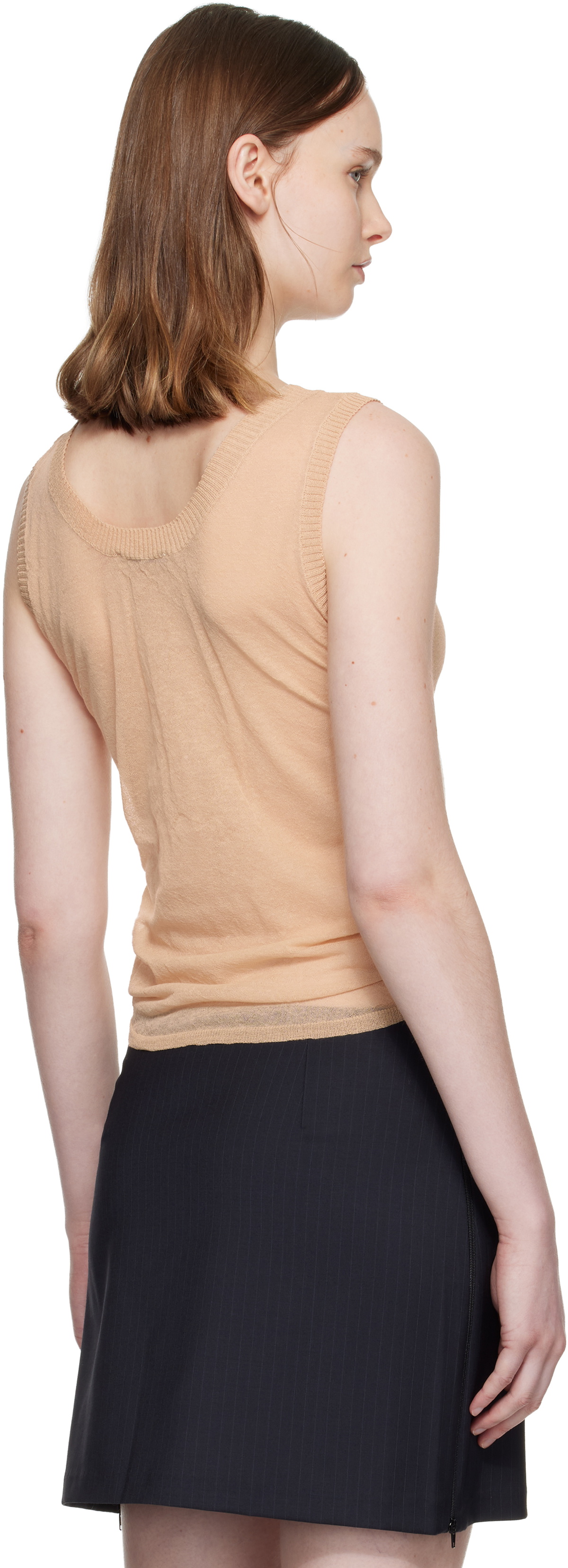 Paloma Wool Beige Velata Tank Top