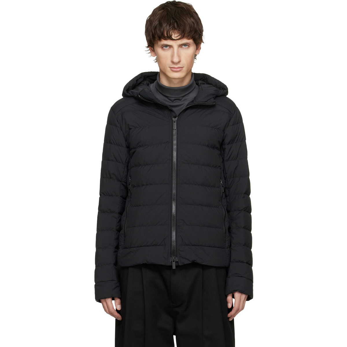 Canada Goose Black Crofton EnduraLuxe Down Jacket