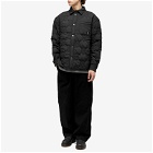 Daily Paper Men's Rajub Quilted Overshirt in Black