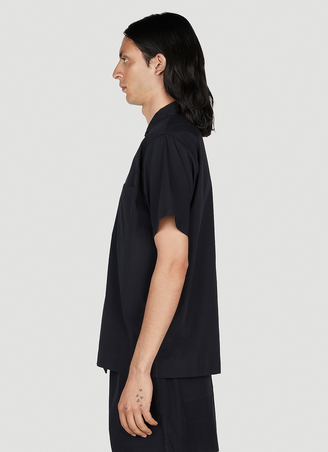 Tekla Classic Short Sleeve Pyjama Shirt