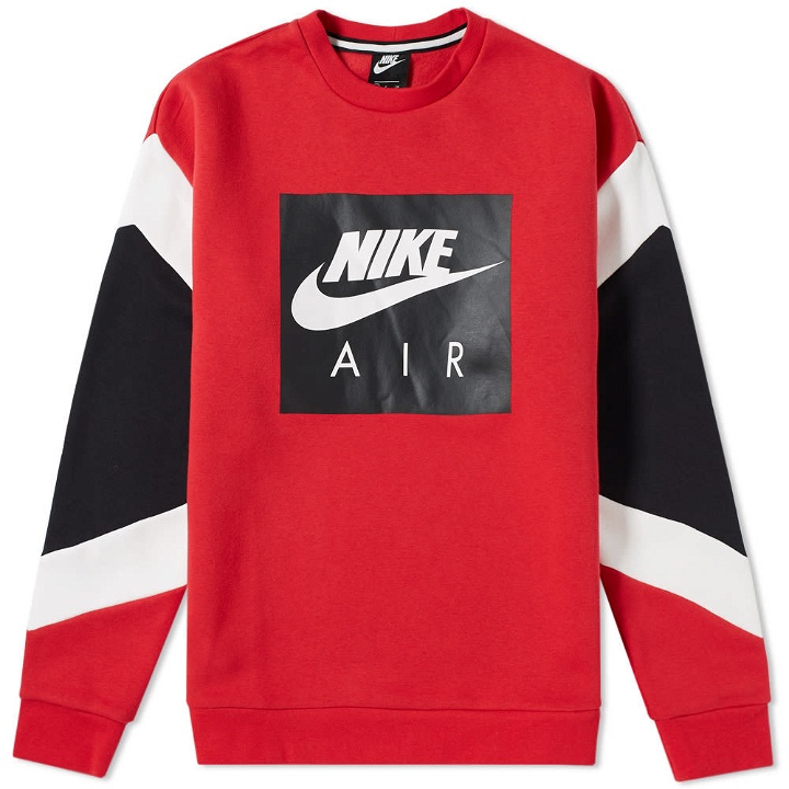 Photo: Nike Air Crew Sweat Red