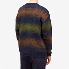 POP Trading Company Men's Striped Knitted Cardigan in Delicioso