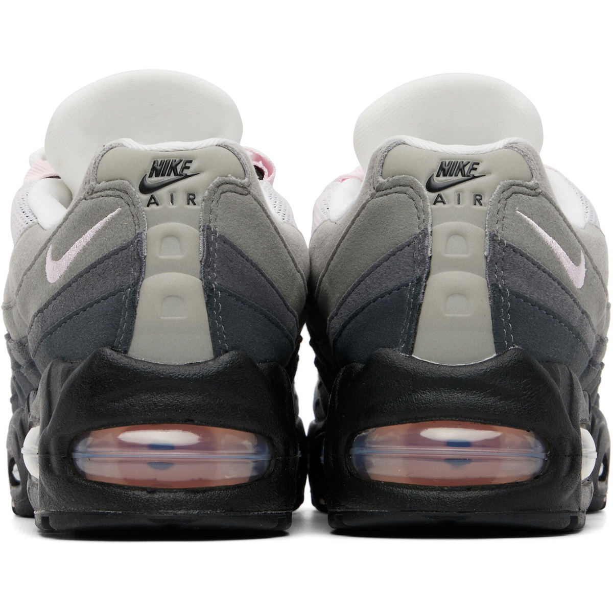 Nike Gray Air Max 95 Big Bubble Sneakers