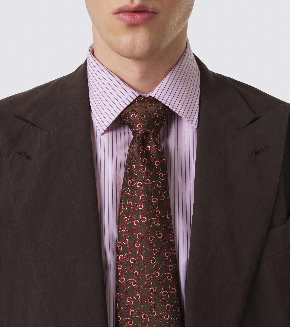 Charvet Paisley silk jacquard tie