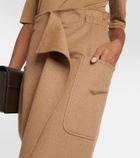 Max Mara Carbone camel hair maxi skirt