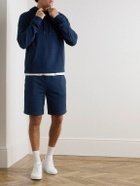 Derek Rose - Quinn 1 Straight-Leg Cotton and Modal-Blend Jersey Drawstring Shorts - Blue