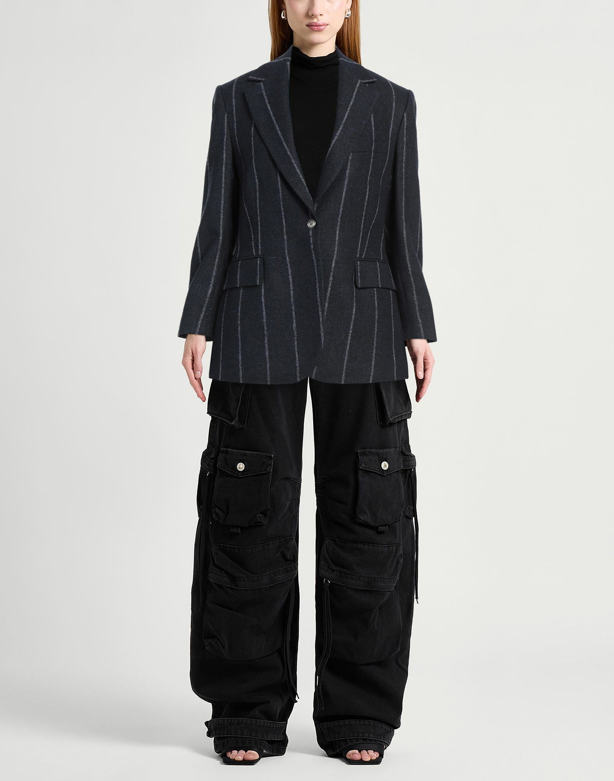 Eleventy Platinum Womens Blazer Midnight in Blue