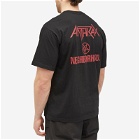 Neighborhood Men's Anthrax I am the Law T-Shirt in Black