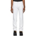 Adaptation White Straight Jeans