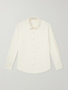 God's True Cashmere - Linen-Twill Shirt - White