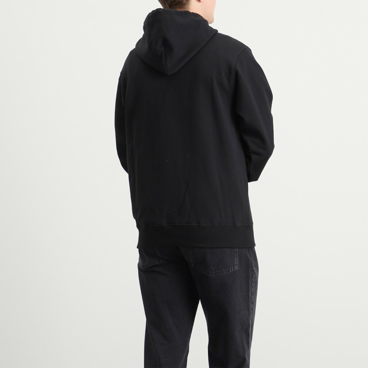 Drôle de Monsieur Men's Not From Paris Madame Classic Hoodie in Black