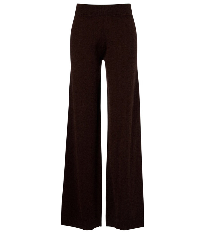 Photo: Jardin des Orangers Wool and cashmere wide-leg pants