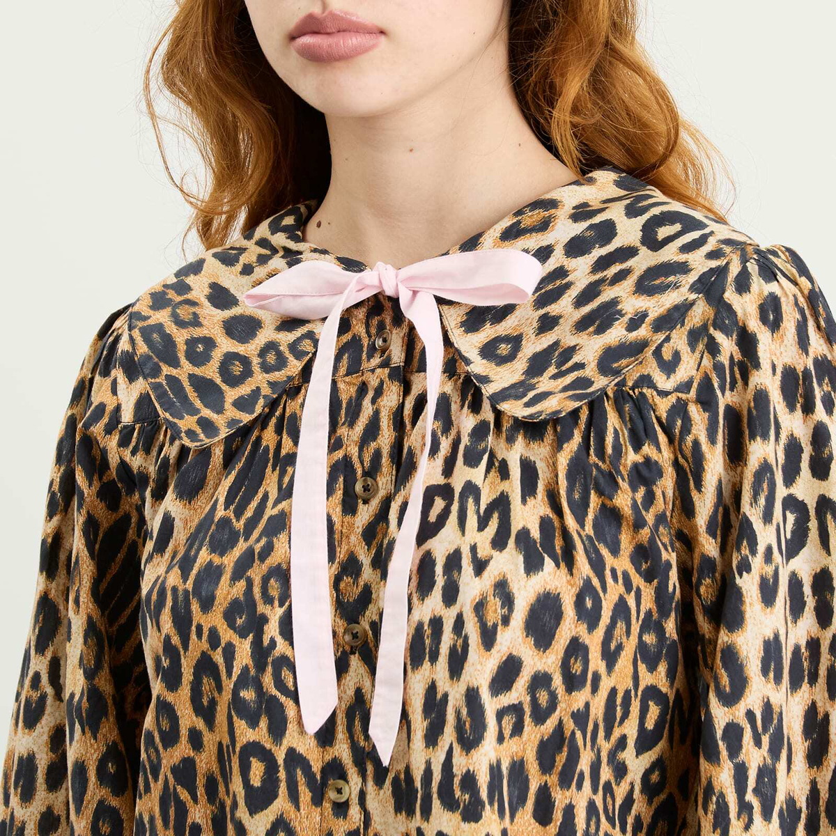 Damson Madder Women's Felice PJ Set in Leopard