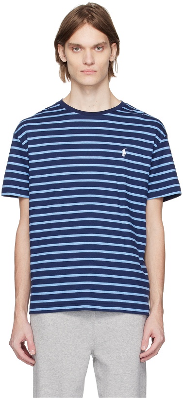 Photo: Polo Ralph Lauren Blue & Navy Striped T-Shirt