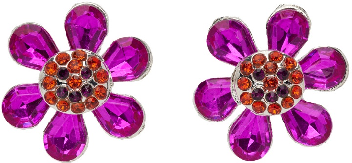 Photo: Collina Strada Pink Happy Flower Earrings