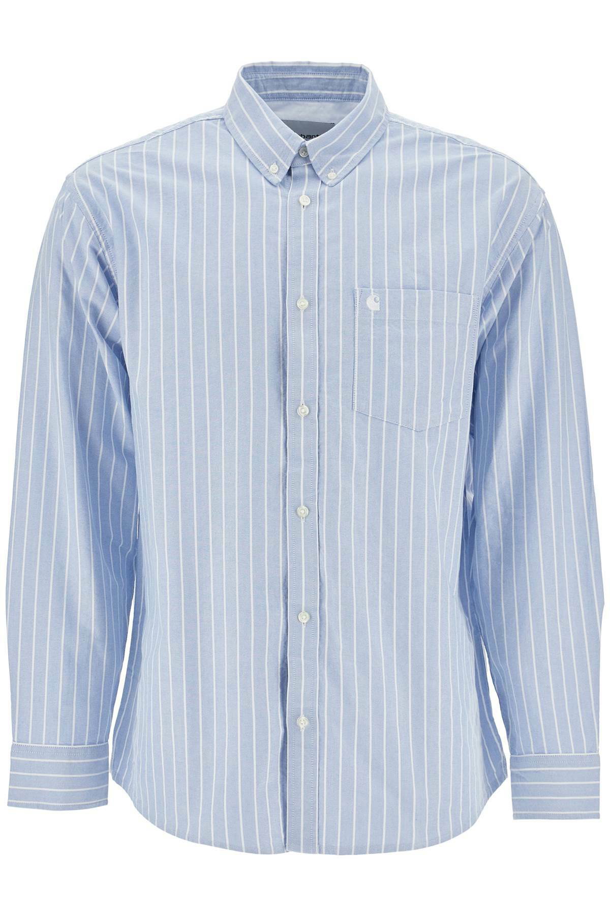 CARHARTT WIP dowlen oxford shirt in Light blue Carhartt WIP