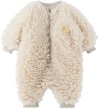 The Animals Observatory Baby White Chihuahua Romper