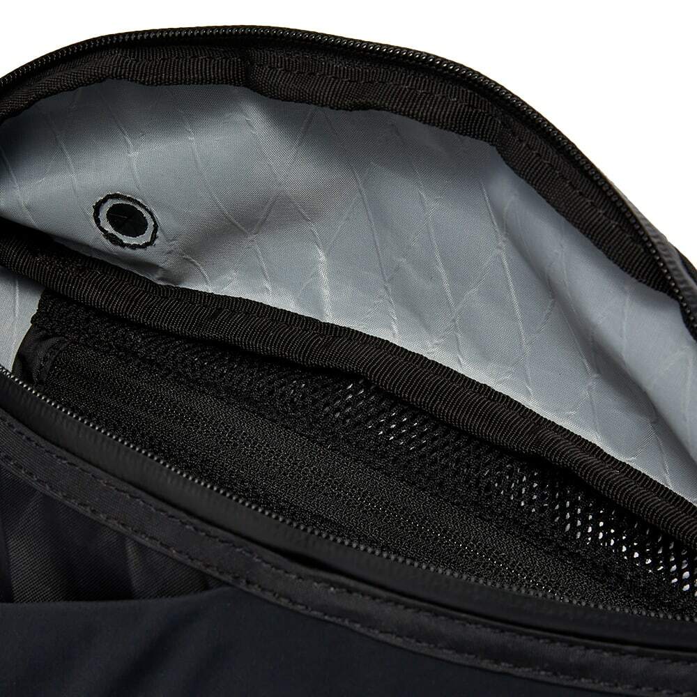 Snow Peak Men's X-Pac Nylon Waist Bag in Black Snow Peak