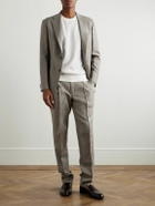 Brioni - Slim-Fit Sea Island Cotton-Piqué T-Shirt - White