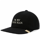 Visvim Men's Vivism Excelisoir Cap in Black
