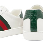 Gucci Men's New Ace GRG Sneakers in White