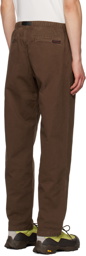 Gramicci Brown Elasticized Trousers