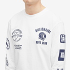 Billionaire Boys Club Men's Multi Graphic Longsleeve T-Shirt in White