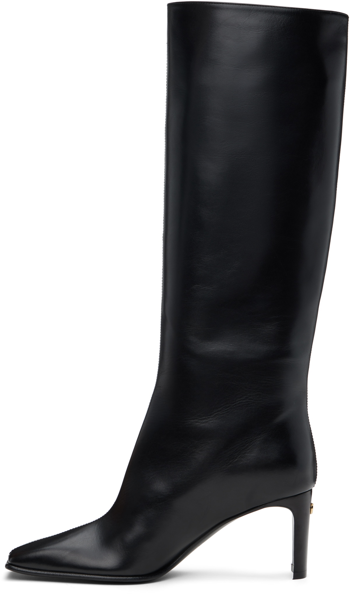 Ferragamo Black Knee High Boots