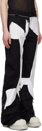 Swampgod White & Black Cutout & Swampwash Trousers