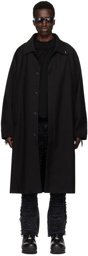 C2H4 Black Staff Uniform Community Coat