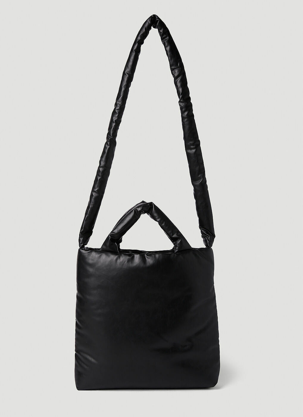 Pillow Oil Small Tote Bag in Black Kassl Editions