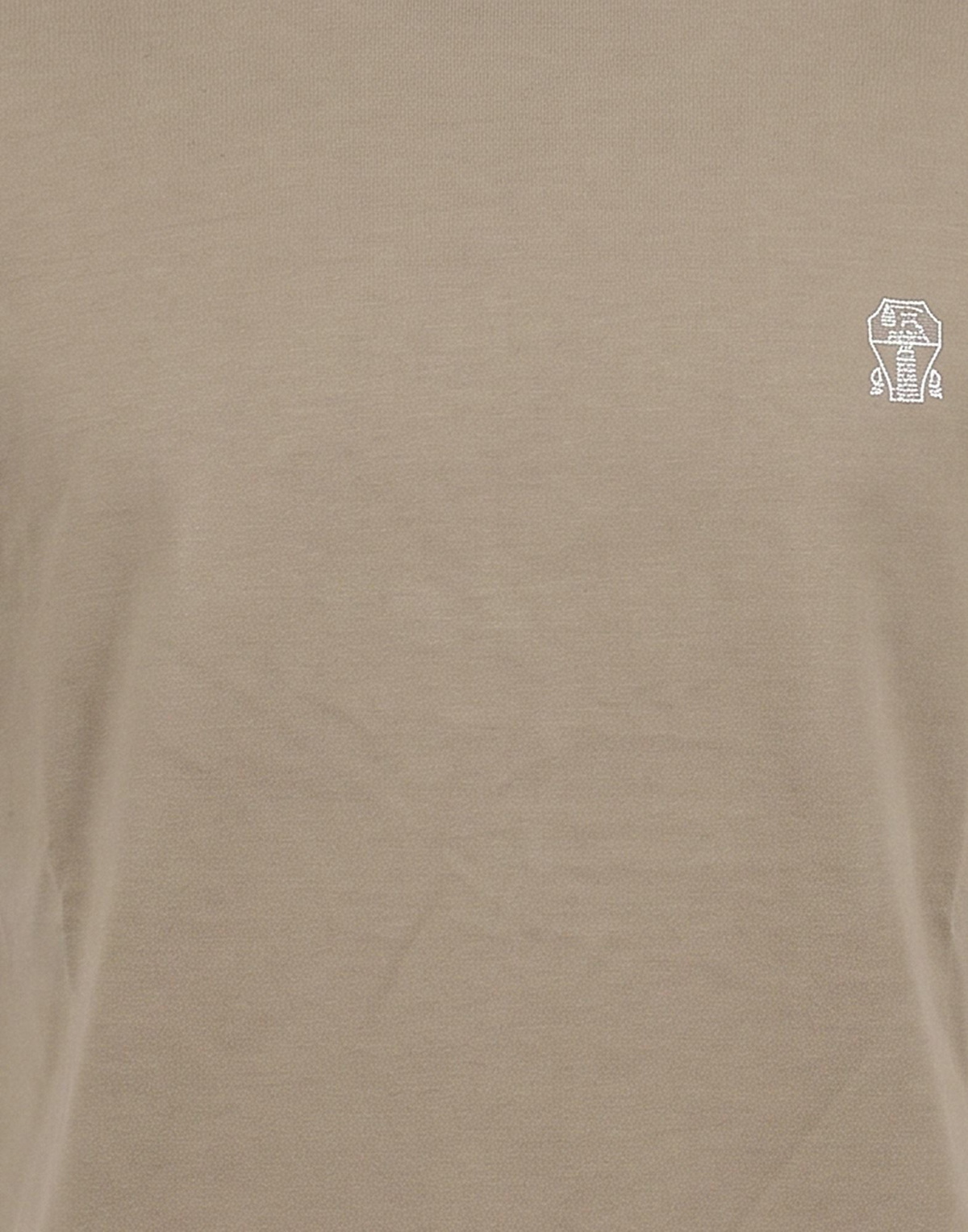 Brunello Cucinelli Mens T-shirt Khaki