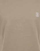 Brunello Cucinelli Mens T-shirt Khaki