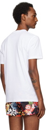 Moschino White Small Teddy Mesh T-Shirt