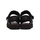 Suicoke Black DEPA V2 Sandals