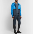 On - Weather Colour-Block Micro-Ripstop Hooded Jacket - Bright blue