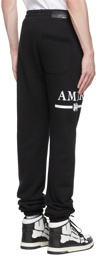 AMIRI Black M.A. Bar Lounge Pants