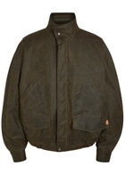 Calvin Klein Donald Patch-pocket Waxed Cotton Jacket Brown