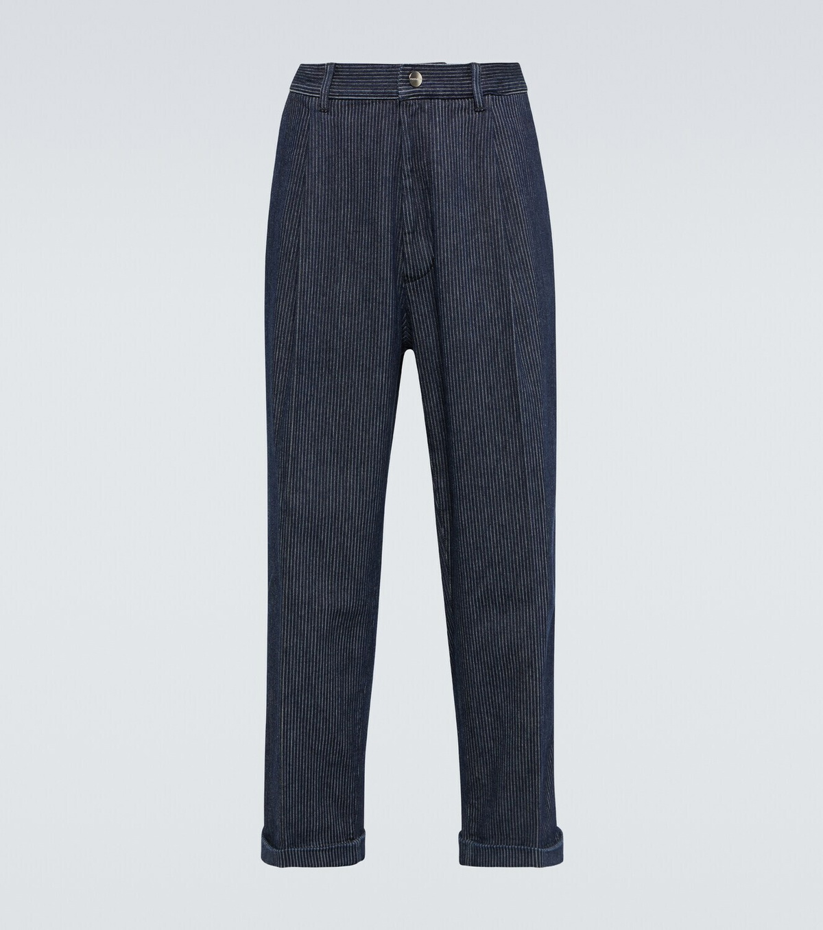 Giorgio Armani Striped straight jeans