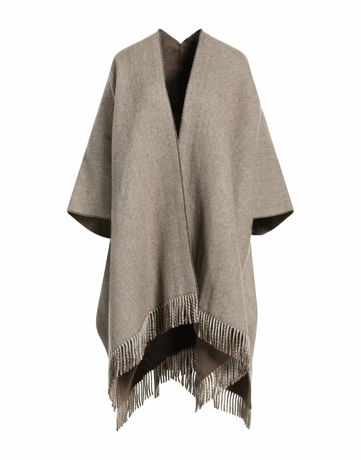 Brunello Cucinelli Womens Cape Taupe