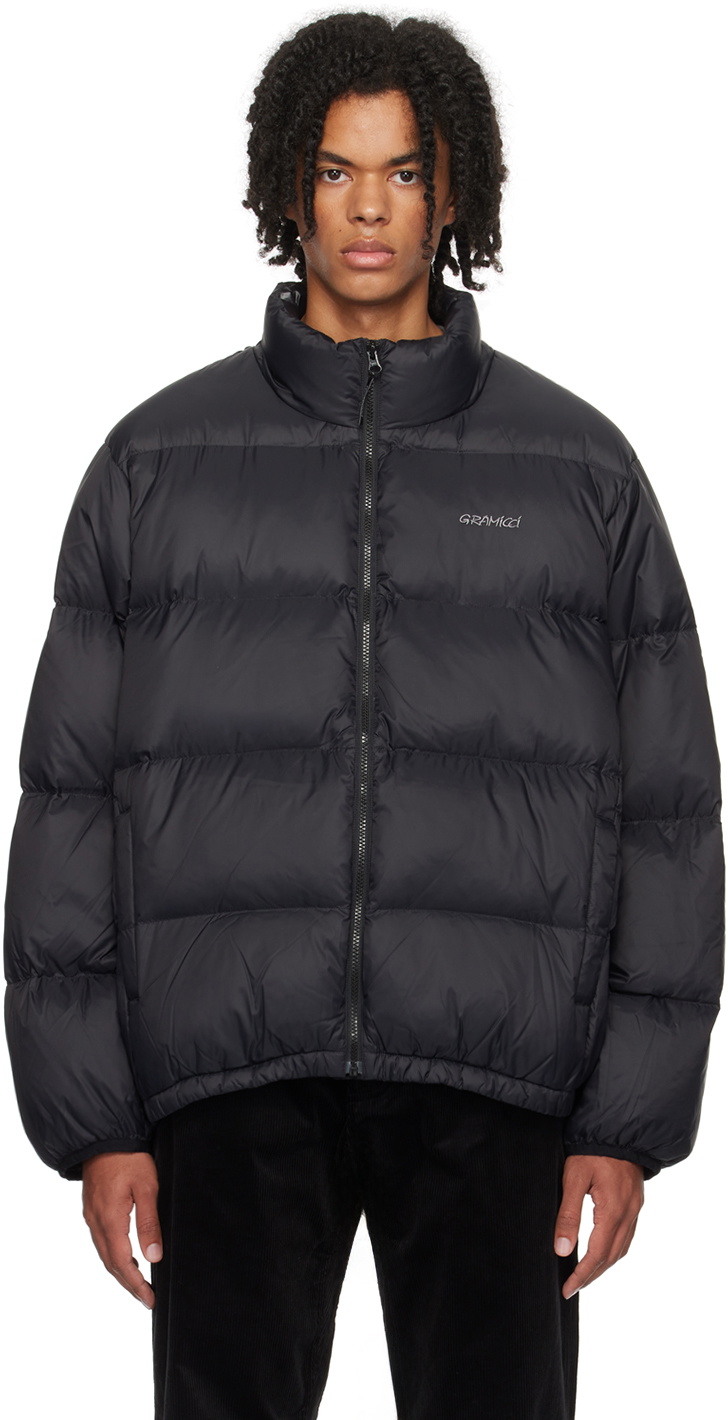 Gramicci Black Quilted Down Jacket Gramicci