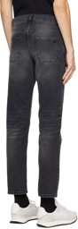 Courrèges Gray Faded Jeans