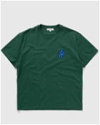 Jw Anderson Anchor Patch Tee Green - Mens - Shortsleeves