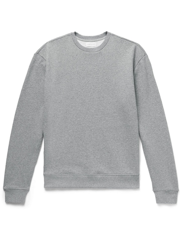 Photo: JOHN ELLIOTT - Mélange Loopback Cotton-Blend Jersey Sweatshirt - Gray - M