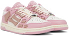 AMIRI Pink Skel Top Low Sneakers