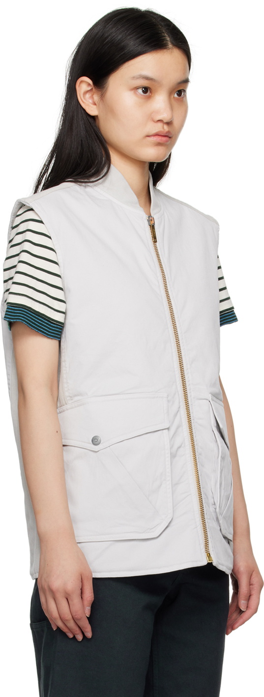 Objects IV Life Gray Cargo Vest