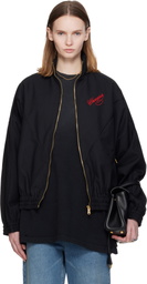 WILLY CHAVARRIA Black Ruff Rider Track Jacket